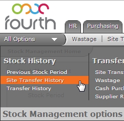 Fig 02 - Site Transfer History Link