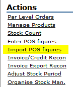 Fig 2 - Import POS Figures Link