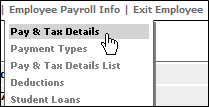 Pay and tax details