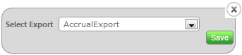 Fig 2 - Select an Export