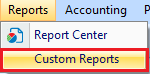 Custom Report drop down